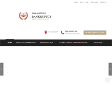 Tablet Screenshot of los-angeles-bankruptcy.net